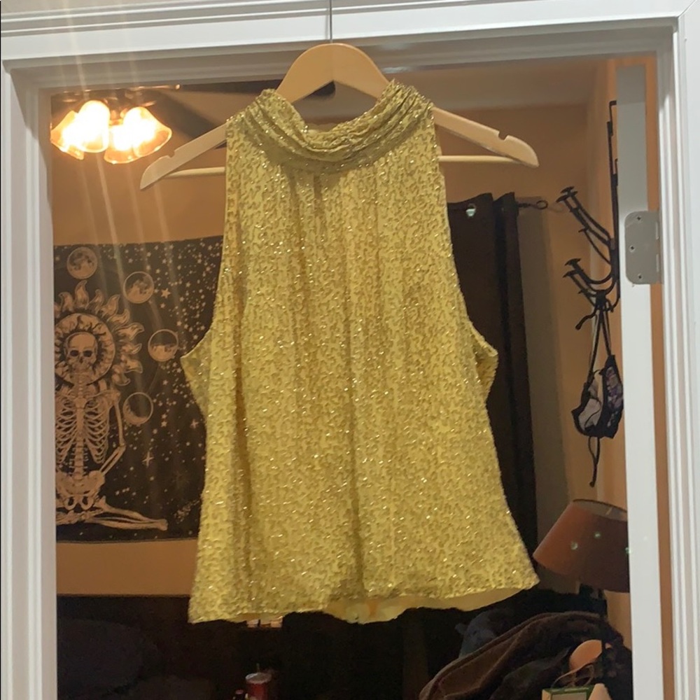Marina Bresler beaded top